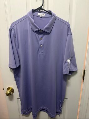 Peter Millar Lavender Performance Polo